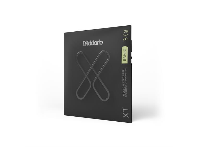 D'Addario XTJ0920 5-str. Banjo XT Nickel (009-020) Light