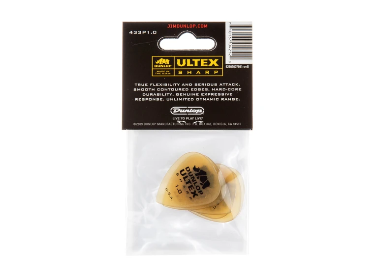 Dunlop 433P1.0 Ultex Sharp 6-pakning 