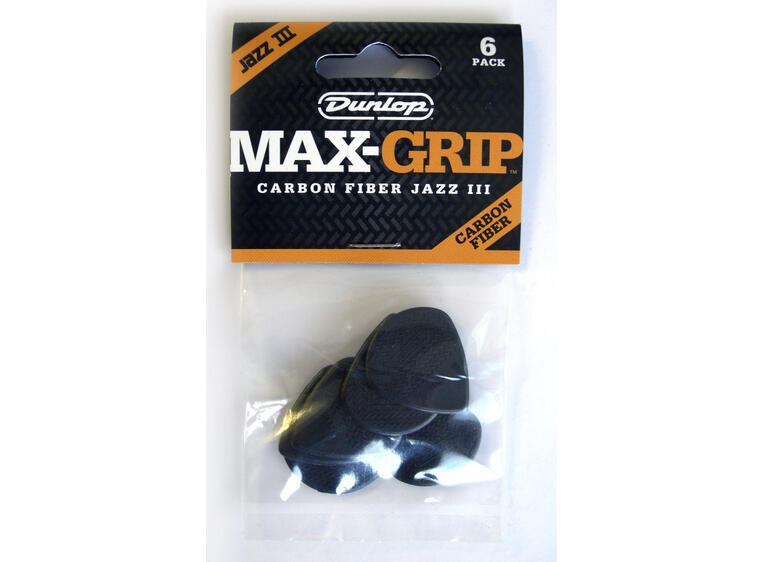 Dunlop 471P3C Nyl Max Grip JZ 6-pakning