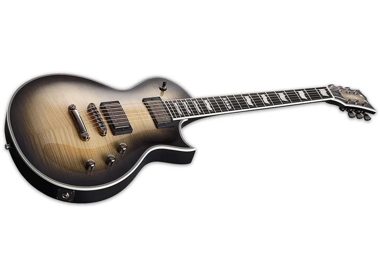 ESP E-II Eclipse Full Thickness Black Natural Burst, Flamed Maple 