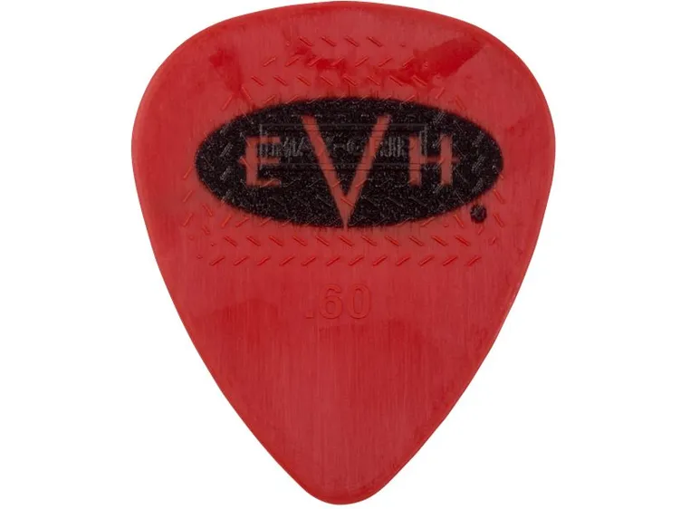 EVH Signature Picks, Red/Black, 0.60 mm, 6 Pack 