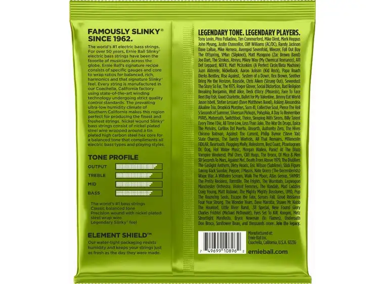 Ernie Ball EB-2856 Regular Slinky (045-105) Medium Scale 