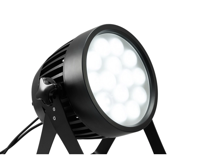 Eurolite LED IP65 PAR 14x10W RGBWA/UV HCL, 15/27/30/60° diffusjons filter 