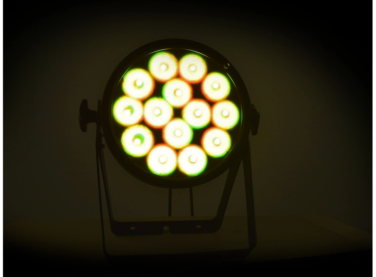 Eurolite LED IP65 PAR 14x10W RGBWA/UV HCL, 15/27/30/60° diffusjons filter 