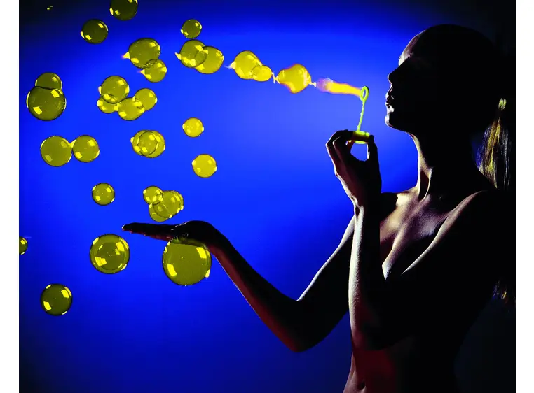 Eurolite UV-bubblefluid set 3x1 liter Blå, rød og gul 