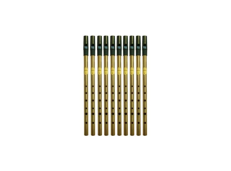 FEADOG FW07 Fløyte D Brass 10-pack 