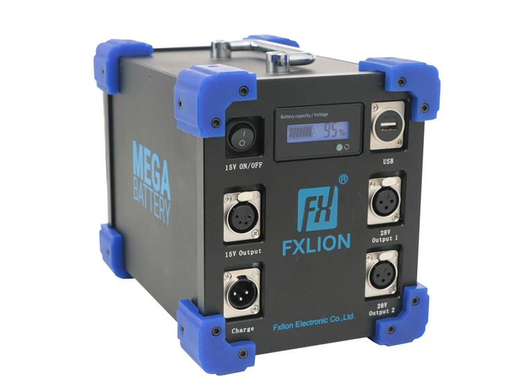 FXLION FX-HP-7224 PLUS Mega battery 2 x 28V og 15V ut. 1232WH