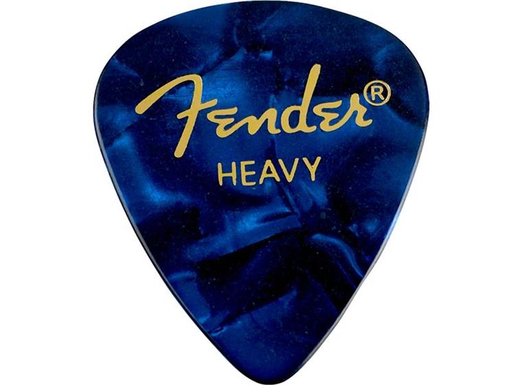 Fender 351 Shape, Blue Moto, Heavy (12-pakning)