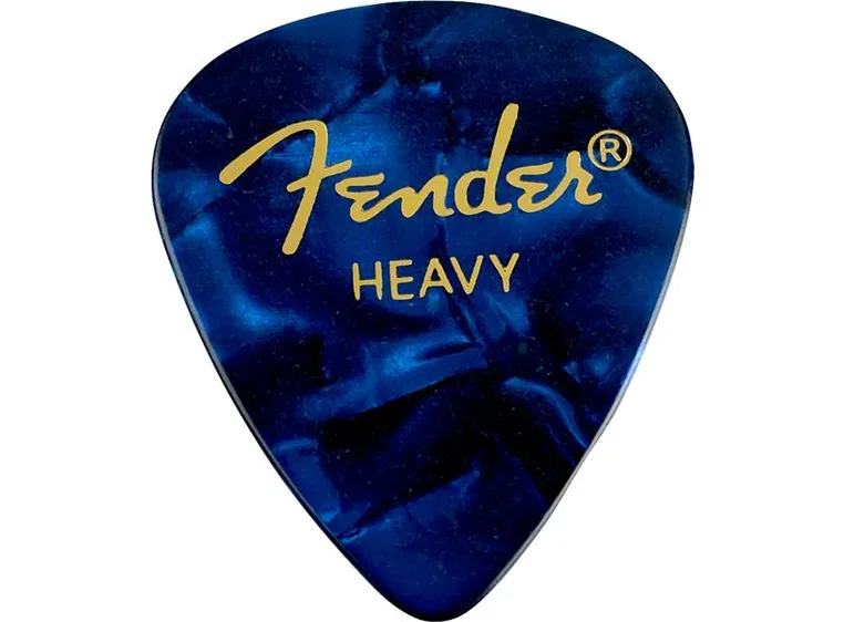 Fender 351 Shape, Blue Moto, Heavy (12 Pack) 