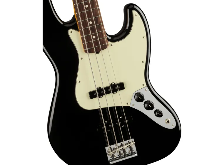 Fender Am Pro II Jazz Bass Black, Rosewood Fingerboard 