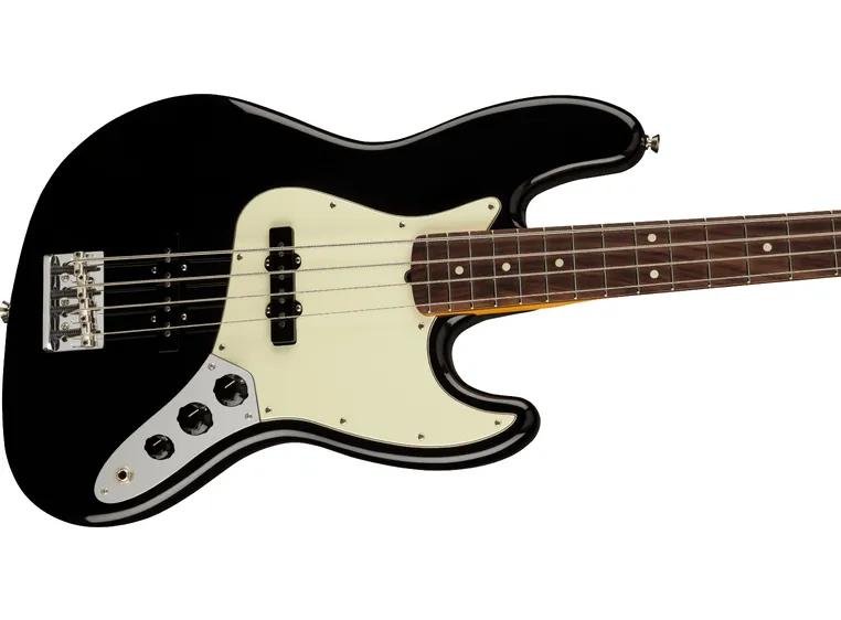 Fender Am Pro II Jazz Bass Black, Rosewood Fingerboard 