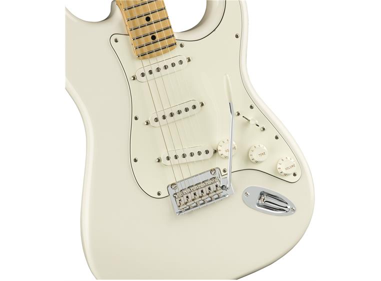 Fender Player Stratocaster Polar White, MN