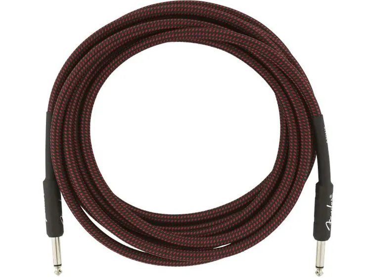 Fender Pro instrumentkabel 4.5m RT 15', rød tweed 
