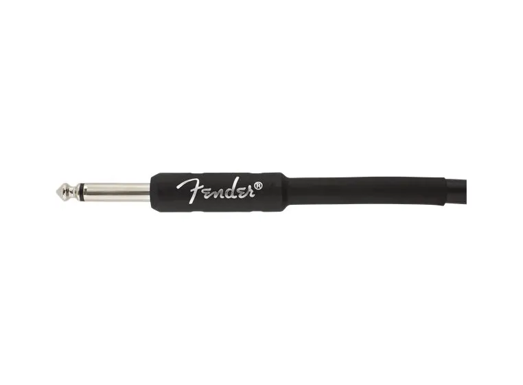Fender Pro instrumentkabel 4.5m svart Straight/Angle, 15' 