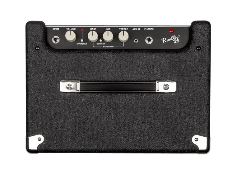 Fender Rumble 25 (V3) svart/sølv 