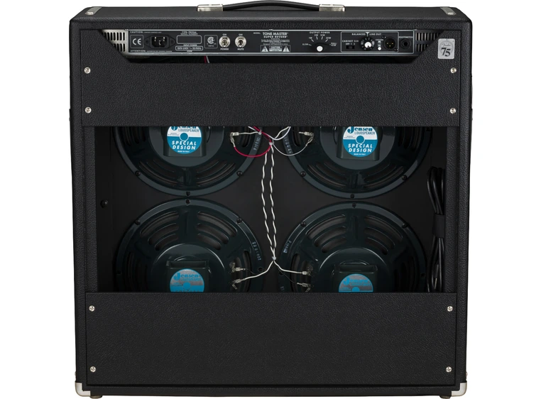 Fender Tone Master Super Reverb Black and Silver 