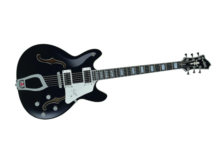 Hagstrom Super Viking Black finish 