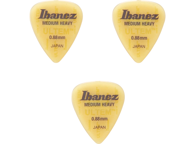 Ibanez BUL14MH088 Plekter 3-Pack Ultem Teardrop.88mm 