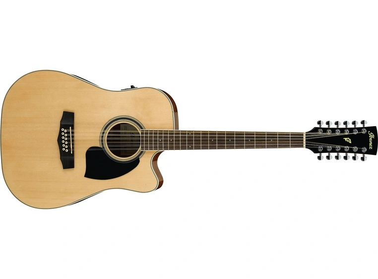 Ibanez PF1512ECE-NT 12-strenger Westerngitar med mik 