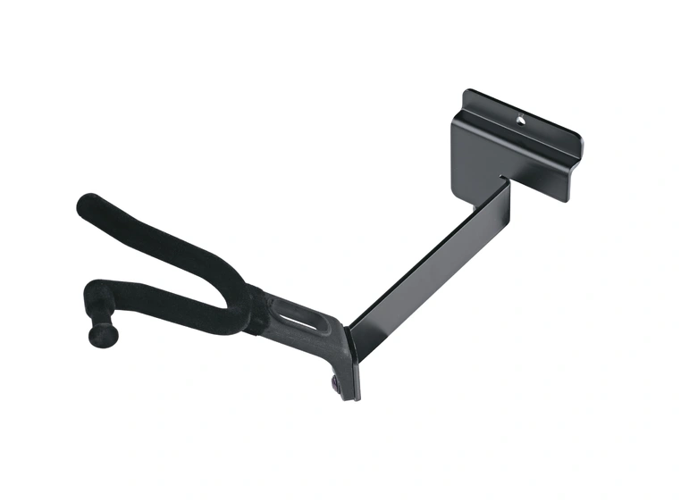 K&M 44215 Product holder violin, angled for slatwall 