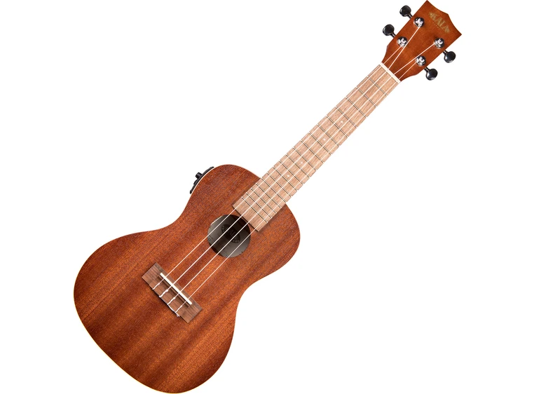 Kala KA-CE Satin Concert Ukulele Mahogni, Med EQ 