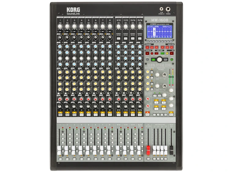Korg MW-1608 Hybridmikser Analog/Digital 