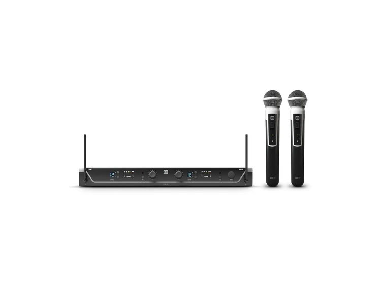 LD Systems U305 HHD 2 Dual dynamic mic 584-608MHz 