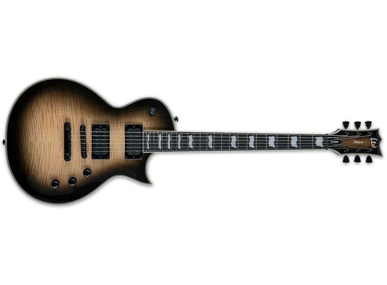 LTD EC-1000T Black Natural Burst Flamed Maple 