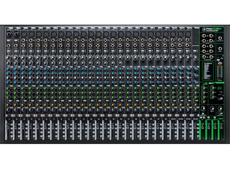 Mackie ProFX30v3 30 Channel 4-bus Professional Effects Mixer w/USB