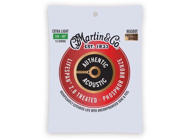 Martin Lifespan MA500T 12-String X-light (010-047) 