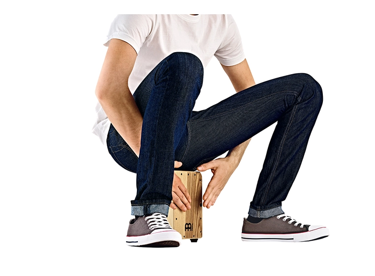 Meinl MC1HA Mini Cajon, Dark Heart Ash front 