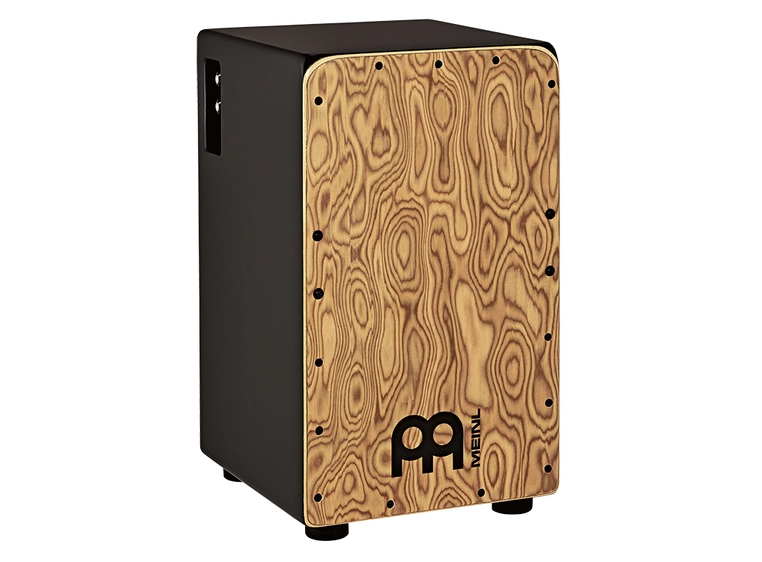 Meinl PWCP100MB Pickup Cajon, Woodcraft Professional, Makah Burl front 