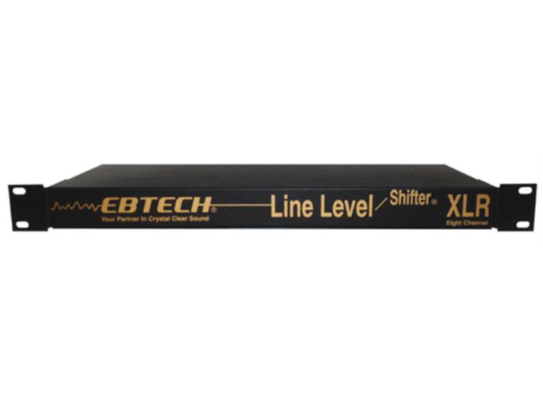 Morley EBTECH Line Level Shifter 8 Channel Rack Unit, XLR