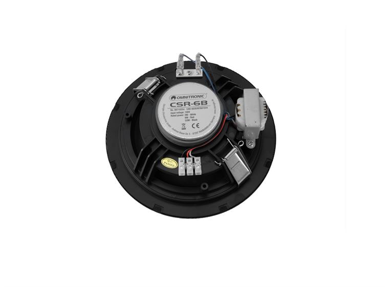 Omnitronic CSR-6B Ceiling Speaker black