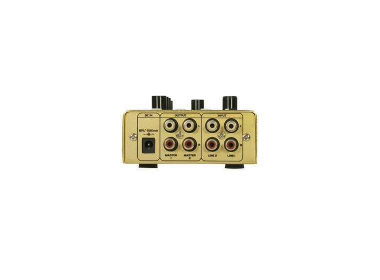 Omnitronic GNOME-202P Mini Mixer gold 