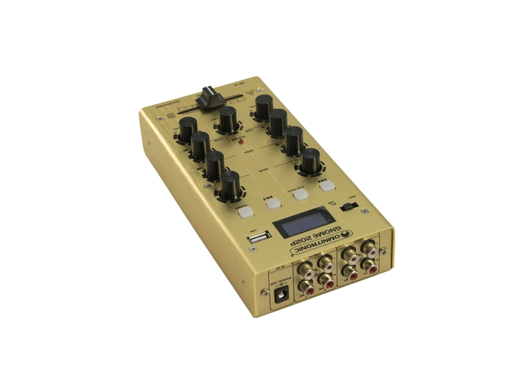 Omnitronic GNOME-202P Mini Mixer gold 