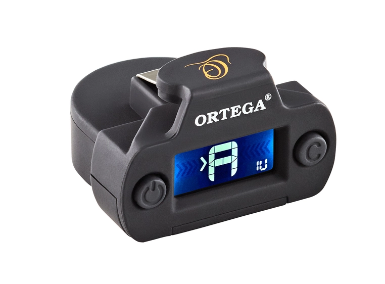 Ortega OCST-1BK Soundhole Tuner, 4 modes 