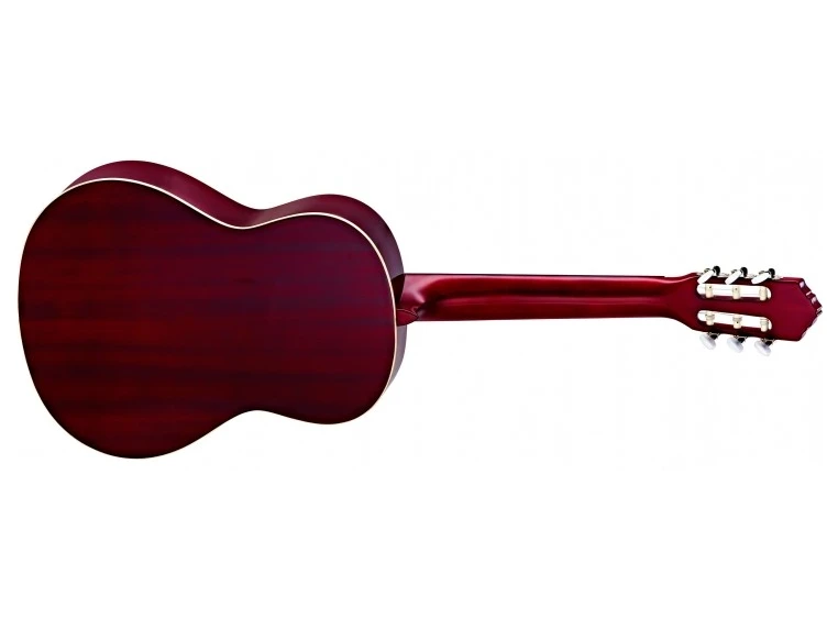 Ortega R121-3/4WR Klassisk gitar 3/4 Gloss Wine Red 