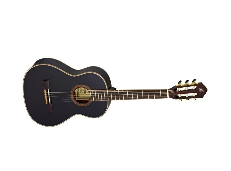 Ortega R221BK-3/4 Klassisk gitar 3/4 Gloss Black 