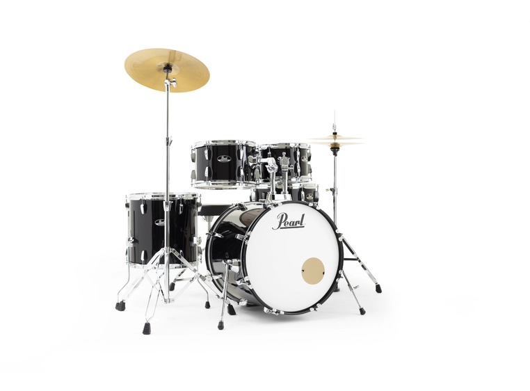 Pearl Roadshow 20" Jet Black inkl hardware og 2 Sabian cymbaler 