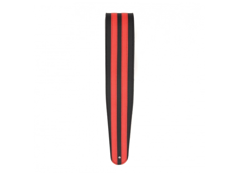 Planet Waves L25W1400 Gitarreim Leather 64 mm Leather-Race BK W/R 