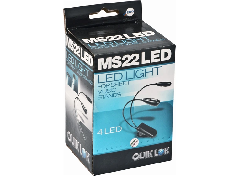 Quik Lok MS 22 Lampe 2Arm/4 LED