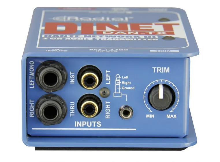 Radial DiNET DAN-TX Dante transmitter 