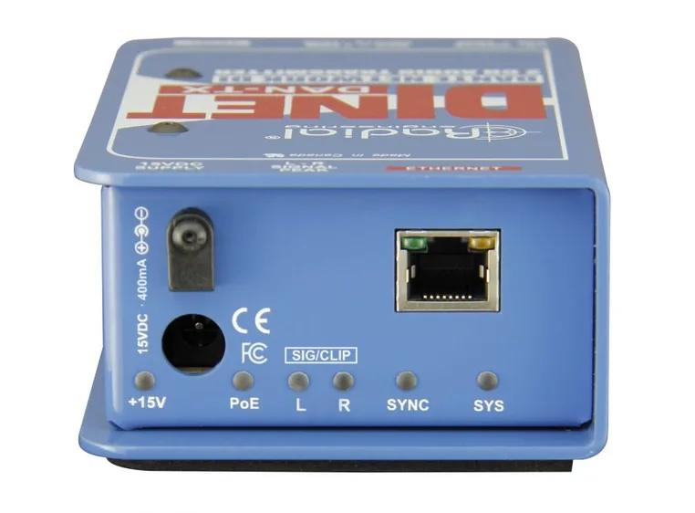 Radial DiNET DAN-TX Dante transmitter 