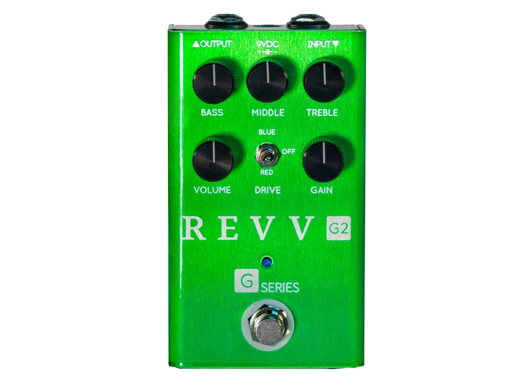 Revv G2 Drive Crunch/Overdrive Pedal 