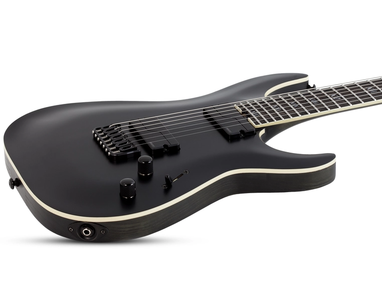 Schecter C-7 SLS EVIL TWIN (SBK) Satin Black 