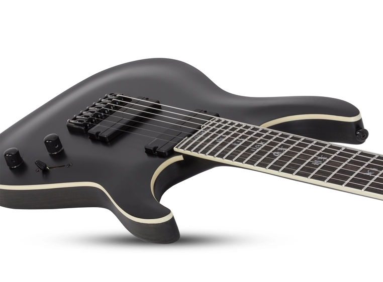 Schecter C-7 SLS EVIL TWIN (SBK) Satin Black 