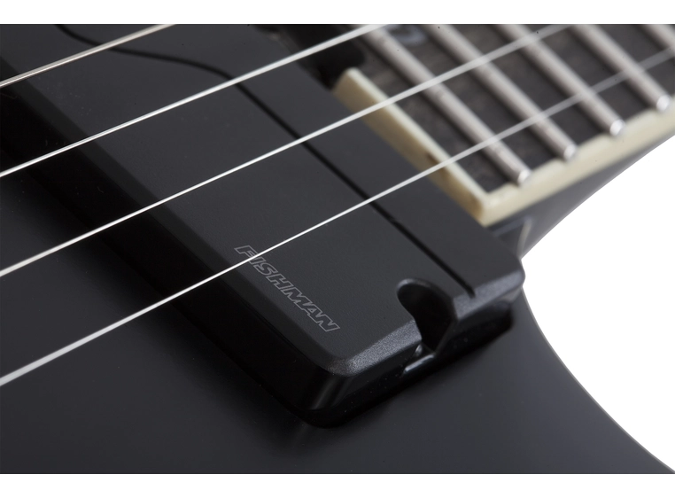 Schecter C-7 SLS EVIL TWIN (SBK) Satin Black 