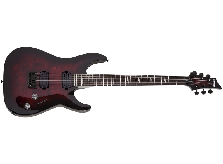 Schecter Omen Elite-6 Black Cherry Burst (BCHB) Black Cherry Burst 