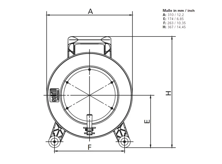 Schill kabeltrommel GT 310.SO